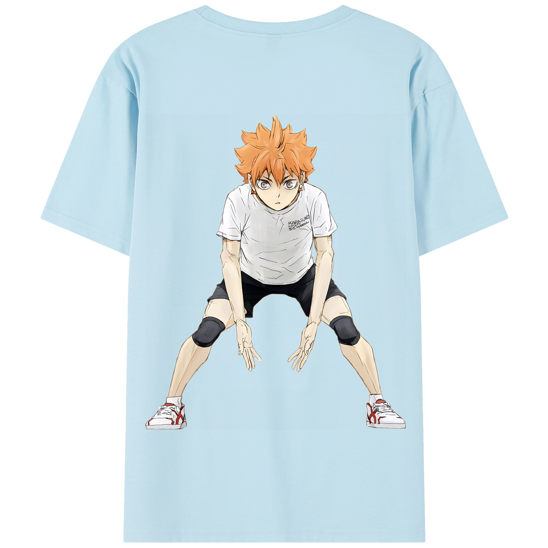 （画像用） ハイキュー!! Haikyu!! 綿100％半袖Tシャツ（背面プリント）